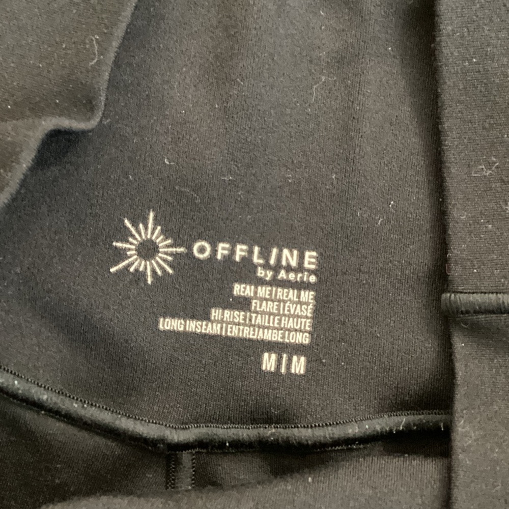 Black Flared Leggings - Picture 3 of 3